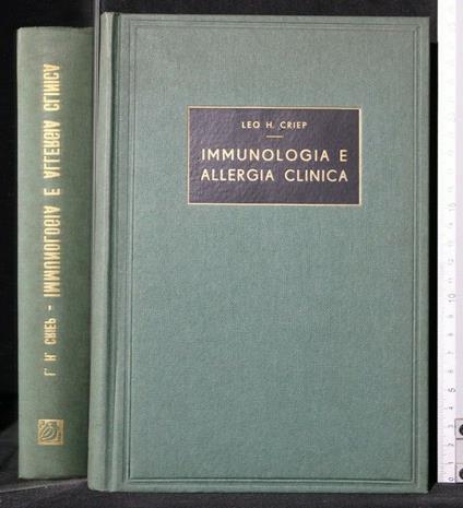 Immunologia e Allergia Clinica - Immunologia e Allergia Clinica di: Criep - copertina
