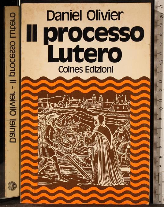 Il processo Lutero - processo Lutero di: Daniel Olivier - copertina