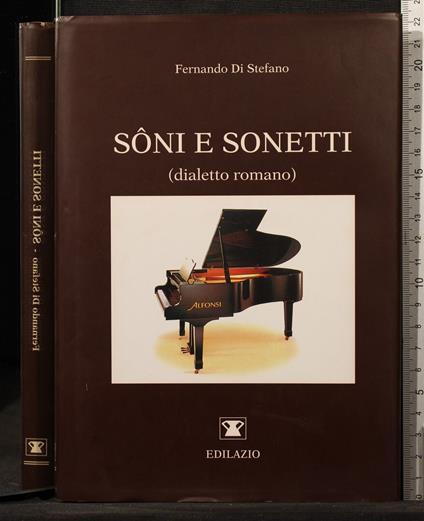 Soni e sonetti - Soni e sonetti di: Fernando di Stefano - copertina