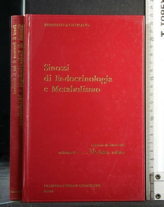 Sinossi di Endocrinologia e Metabolismo - Sinossi di Endocrinologia e Metabolismo di: Ferrima - copertina
