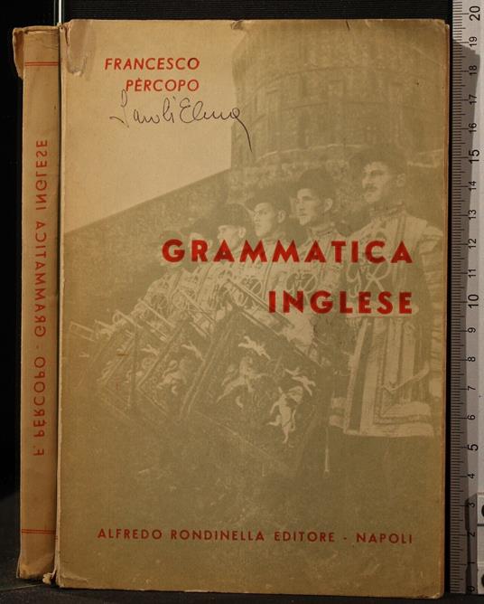 Grammatica - Grammatica di: Francesco Percopo - copertina