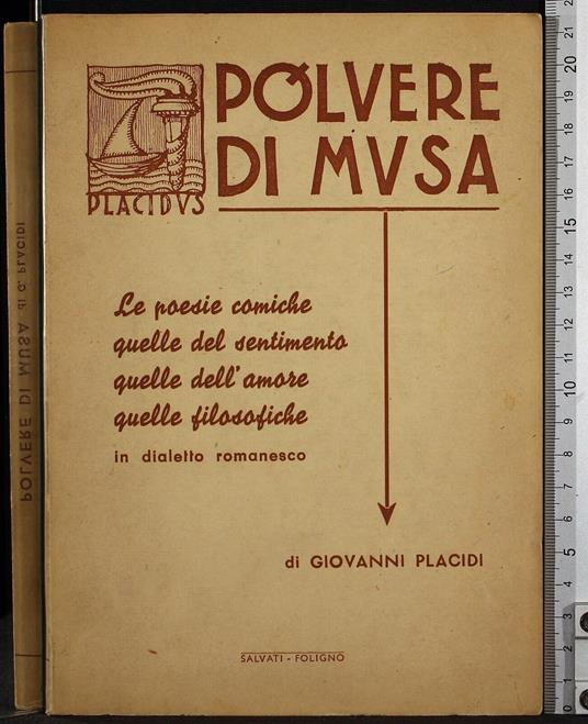 Polvere di musa - Polvere di musa di: Giovanni Placidi - copertina