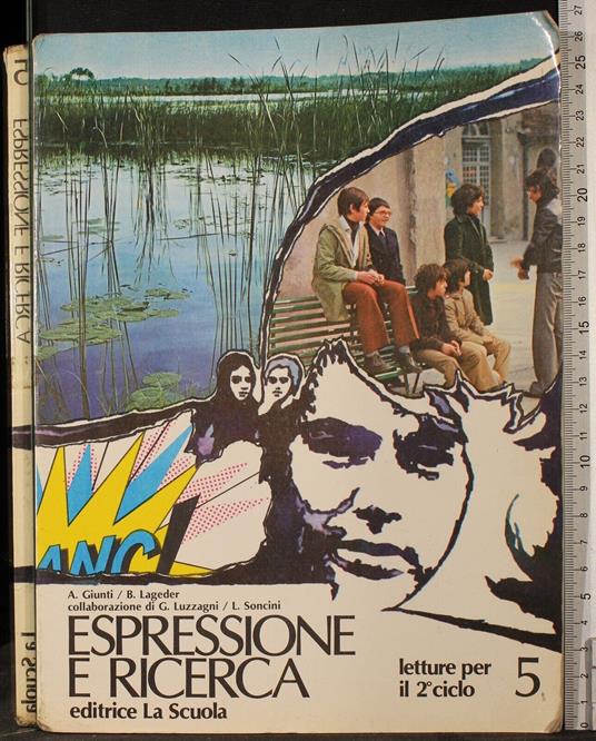 Espressione e ricerca 5 - Espressione e ricerca 5 di: Giunti - copertina