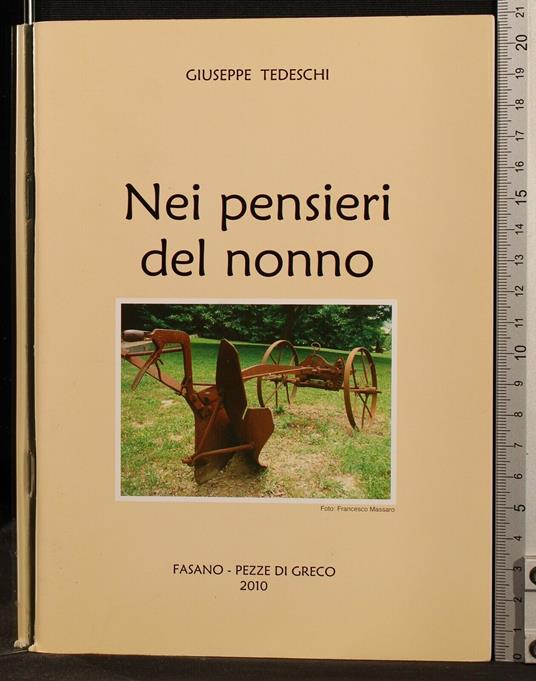 Nei Pensieri Del Nonno - Nei Pensieri Del Nonno di: Giuseppe Tedeschi - copertina