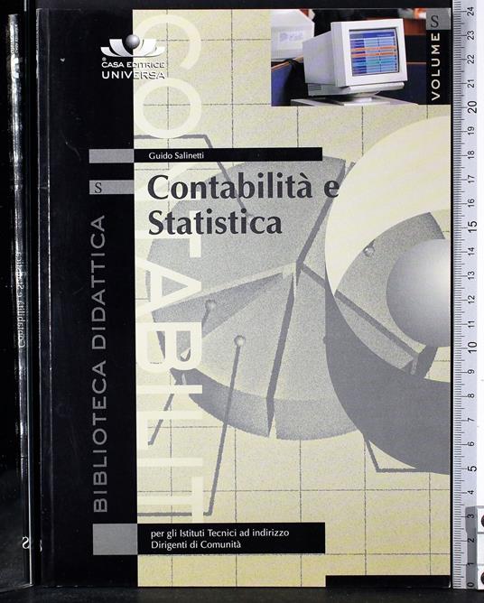 Biblioteca didattica. Contabilità e statistica - Biblioteca didattica. Contabilità e statistica di: Guido Salinetti - copertina