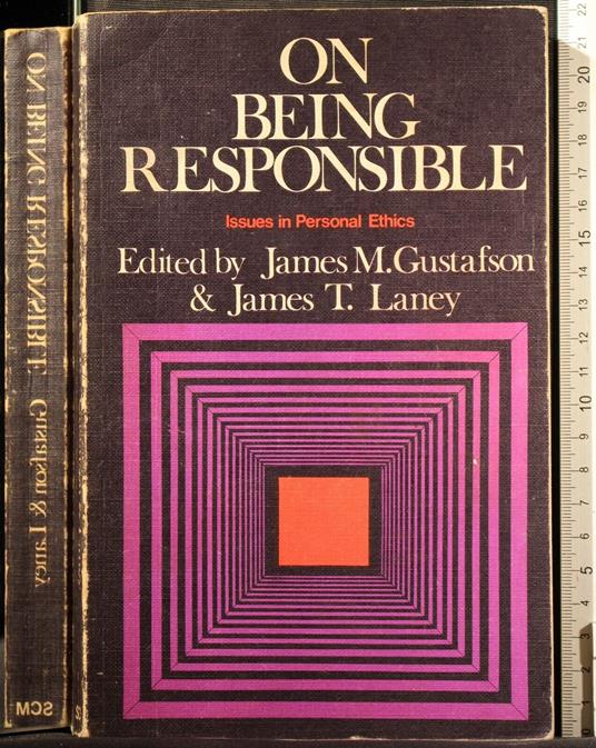 On being responsible - On being responsible di: Gustafson - copertina
