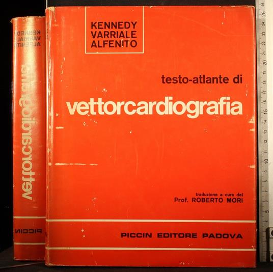 Testo atlante di vettorcardiografia - Testo atlante di vettorcardiografia di: Kennedy - copertina