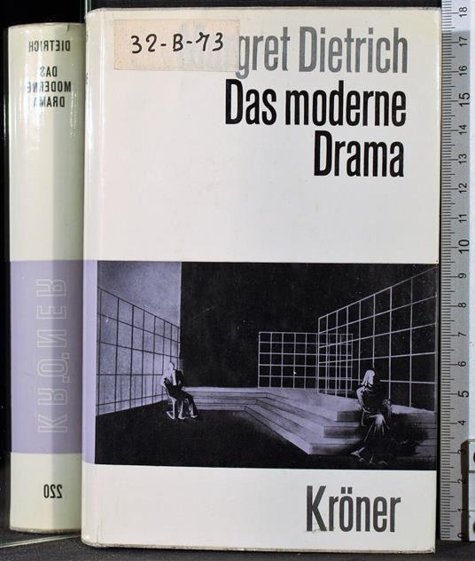 Das moderne drama - Das moderne drama di: Margaret Dietrich - copertina