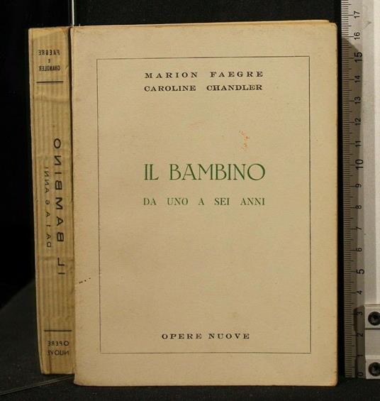 Il Bambino da Uno a Sei Anni - Bambino da Uno a Sei Anni di: Marion Faegre - copertina