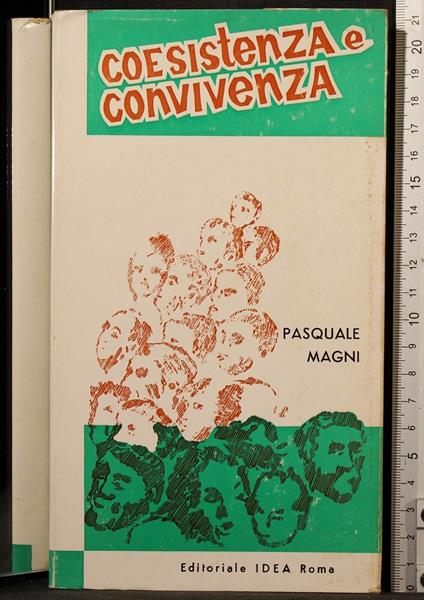 Coesistenza e convivenza - Coesistenza e convivenza di: Pasquale Magni - copertina