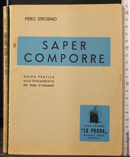 Saper - Saper di: Piero Strobino - copertina