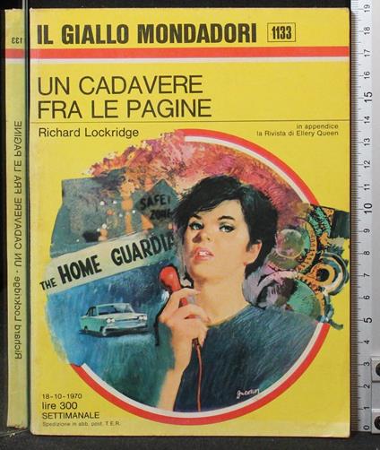 Un cadavere fra le pagine - cadavere fra le pagine di: Richard Lockdridge - copertina