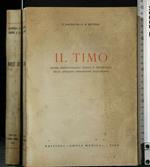 Il Timo Studio Fisiopatologico Clinico e Terapeutico Delle