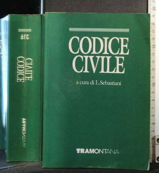 Codici Civile - Codici Civile di: Sebastiani - copertina
