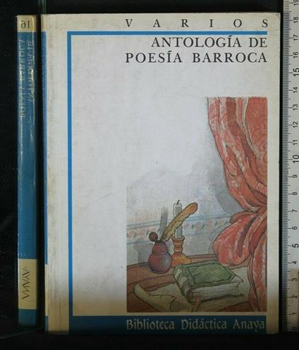 Antologia De Poesia Barroca - Antologia De Poesia Barroca di: Vicente Tuson - copertina