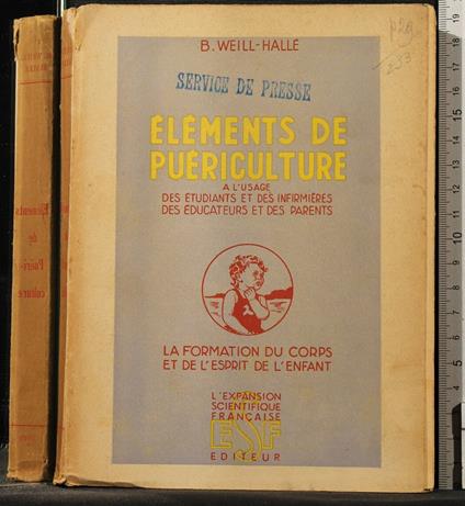 Elements De - Elements De di: Weill-Hallé - copertina