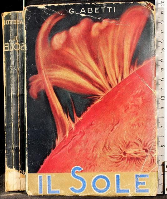 Il Sole - Giorgio Abetti - copertina