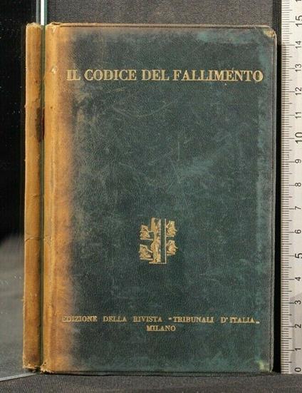 Il Codice Del Fallimento - Alfredo Acito - copertina