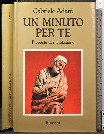 Un minuto per te - Gabriele Adani - copertina