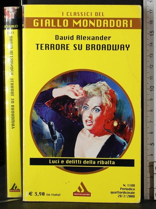 Terrore su Broadway - David Alexander - copertina