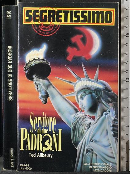 Servitore di due padroni - Ted Allbeury - copertina