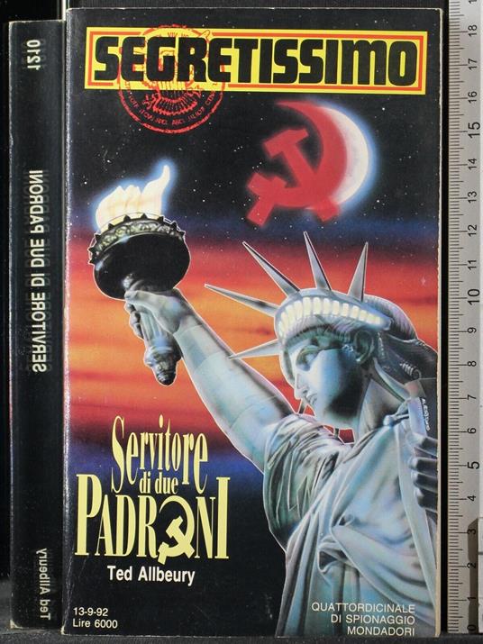 Servitore di due padroni - Ted Allbeury - copertina