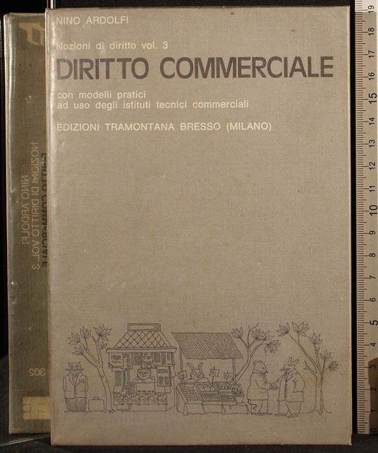 Diritto commerciale 1978 - Nino Ardolfi - copertina