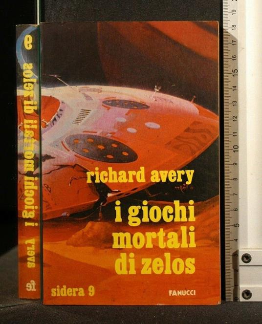 I Giochi Mortali di Zelos - Richard Avery - copertina