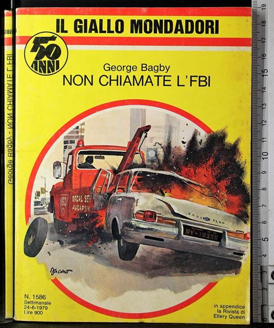 Non chiamate l'FBI - George Bagby - copertina
