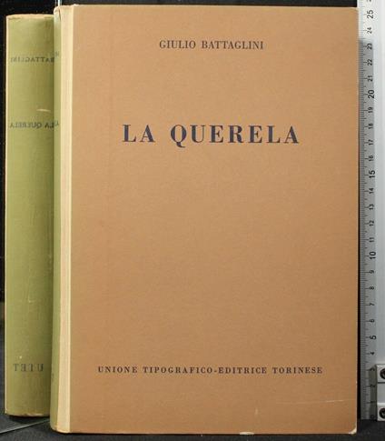 La - Giulio Battaglini - copertina