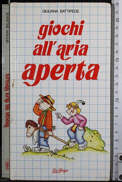 Giochi all'aria aperta - Giuliana Battipede - copertina