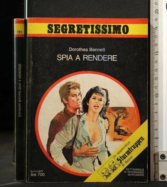 Spia a Rendere - Dorothea Bennett - copertina