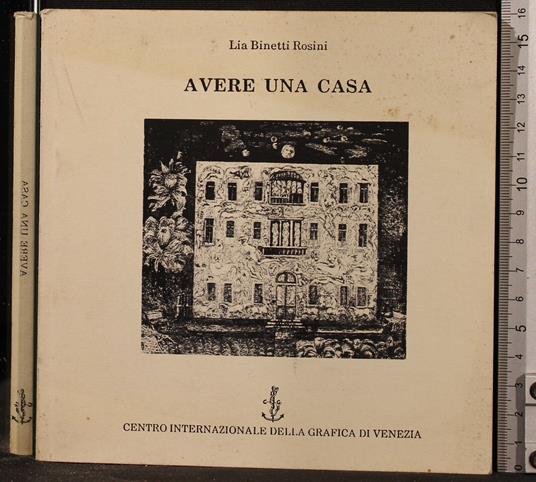 Avere Una - Lia Binetti Rosini - copertina