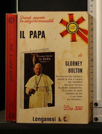 Il Papa - Glorney Bolton - copertina