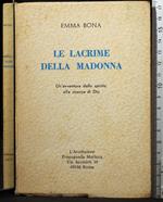 Le lacrime della Madonna