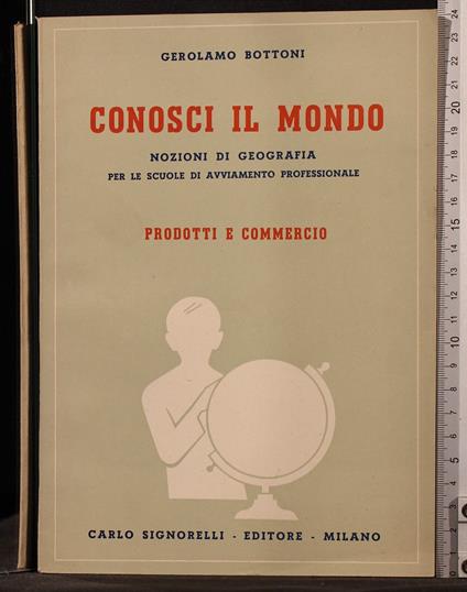 Conosci il mondo - Gerolamo Bottoni - copertina