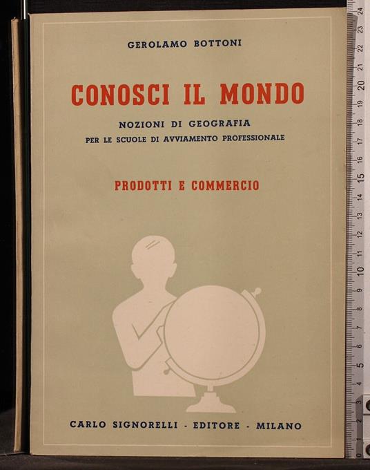 Conosci il mondo - Gerolamo Bottoni - copertina