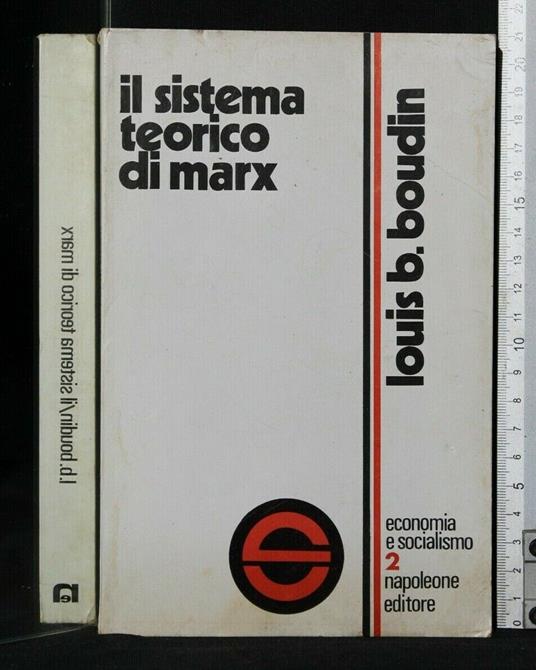 Il Sistema Teorico di Marx - Louis B. Boudin - copertina