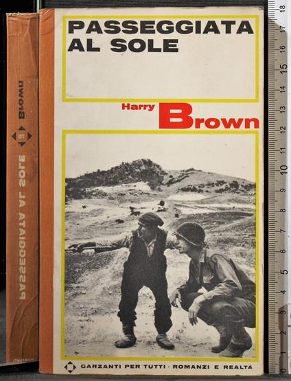 Passeggiata al sole - Harry Brown - copertina
