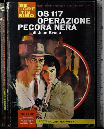 Os 117. Operazione Pecora Nera - Jean Bruce - copertina