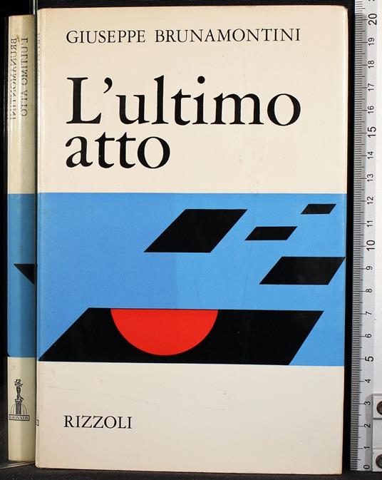L' ultimo atto - Giuseppe Brunamontini - copertina