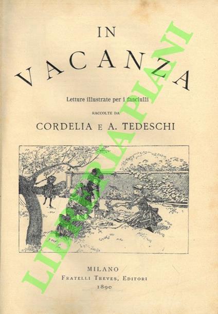 In vacanza. Letture illustrate per i fanciulli - Cordelia - copertina