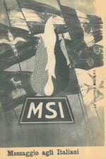MSI. Messaggio agli italiani