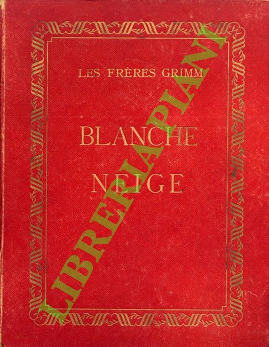 Blanche Neige - copertina