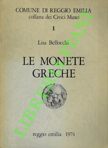 Le monete greche - Lisa Bellocchi - copertina
