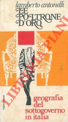 Le poltrone d'oro. Geografia del sottogoverno in Italia - copertina