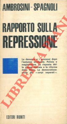 Rapporto sulla repressione - Giangiulio Ambrosini - copertina