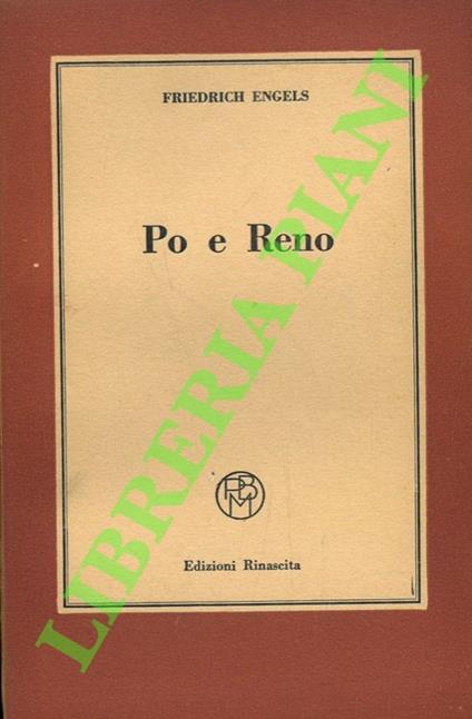 Po e Reno - Friedrich Engels - copertina