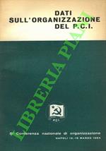Dati sull'organizzazione del P.C.I. Dati statistici elaborati dalla Sezione Centrale di Organizzazione della Direzione del P.C.I. - febbraio 1964