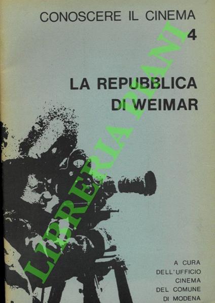 La Repubblica di Weimar - copertina